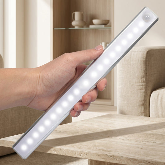 rechargeable motion sensor LED cabinet light for kitchens and closets and bedrooms 